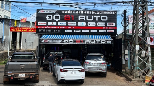 Gia Lai: Đại lý dầu Wolver - ĐỘ 81 AUTO